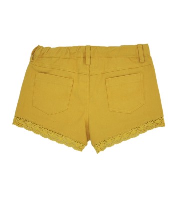 BERMUDA NIÑA PUNTILLA SARGA AMARILLO