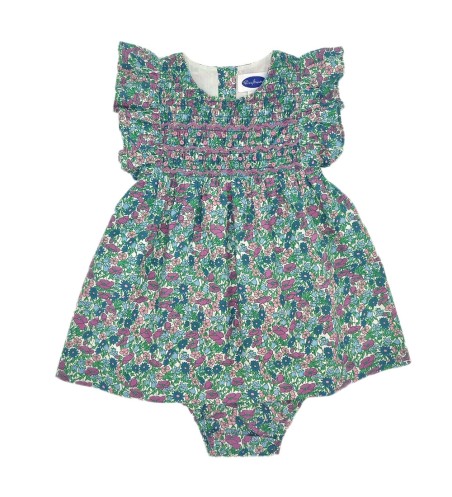 VESTIDO SIN MANGAS BORDADO A MANO FLORES LIBERTY