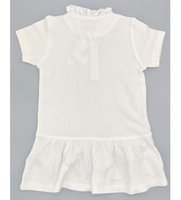 VESTIDO POLO PIQUE BLANCO