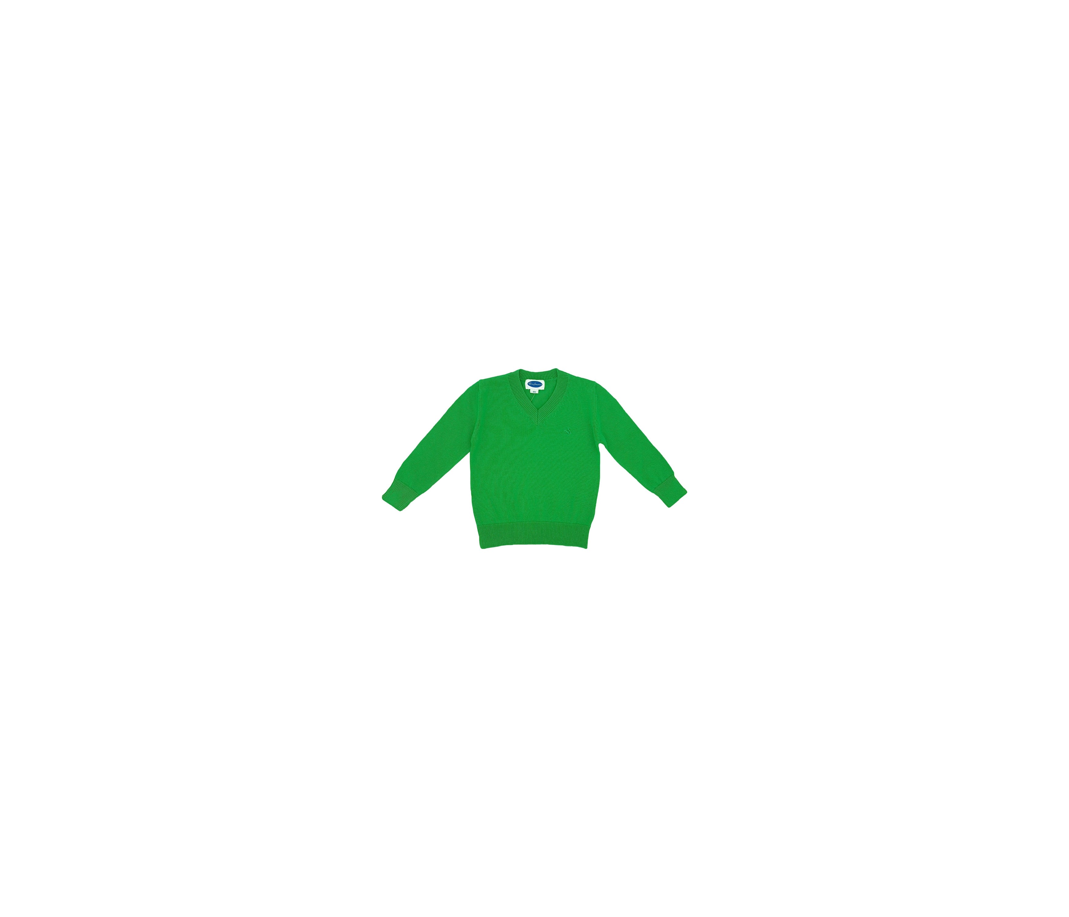 JERSEY NIÑO CUELLO PICO VERDE