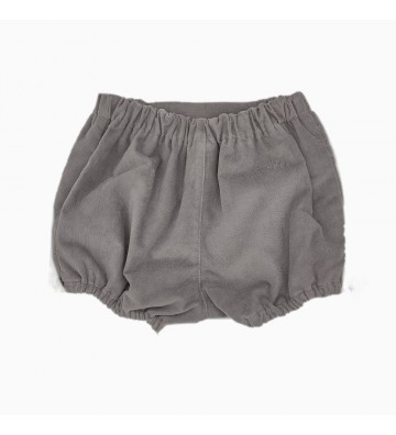 BOMBACHO BEBÉ BOTONES GRIS