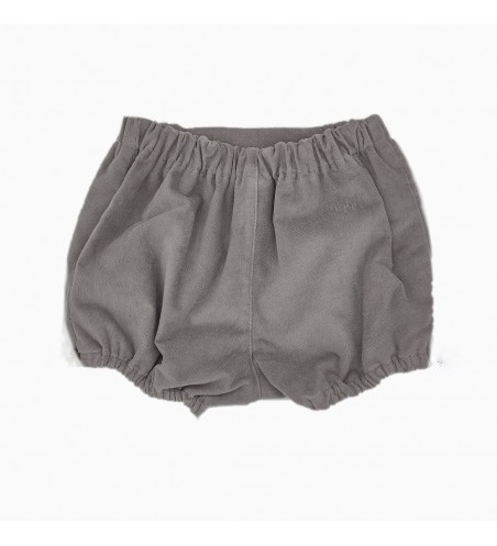 BOMBACHO BEBÉ BOTONES GRIS