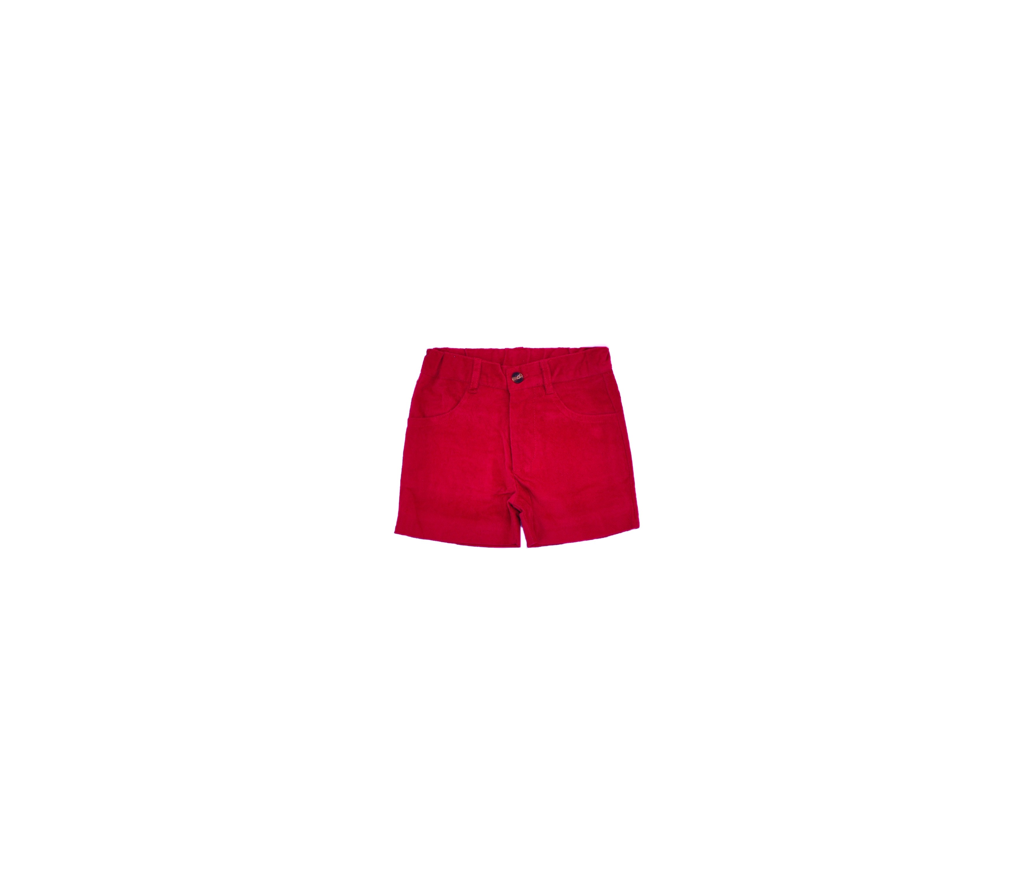 BERMUDA NIÑO BÁSICA ROJO