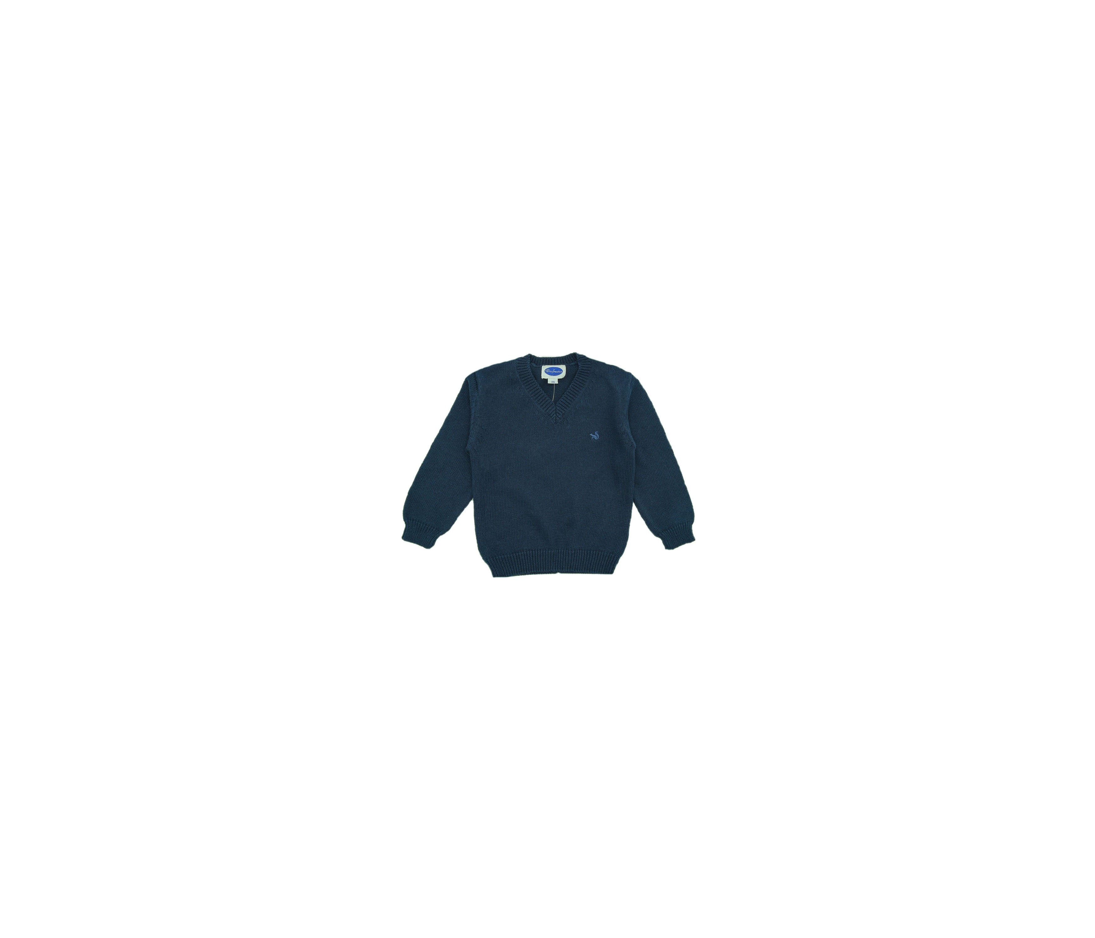 JERSEY NIÑO CUELLO PICO MARINO