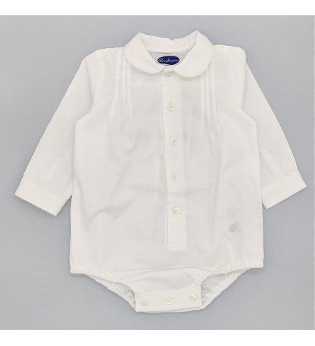 BODY CUELLO BEBÉ VILLELA BLANCO
