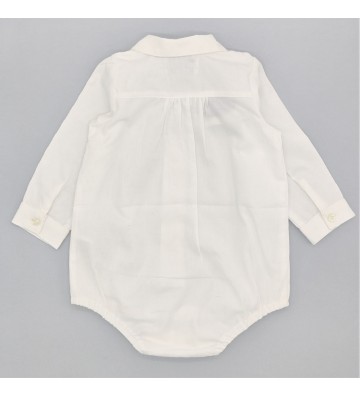 BODY CUELLO BEBÉ VILLELA BLANCO
