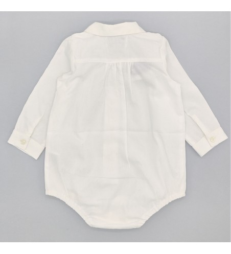 BODY CUELLO BEBÉ VILLELA BLANCO