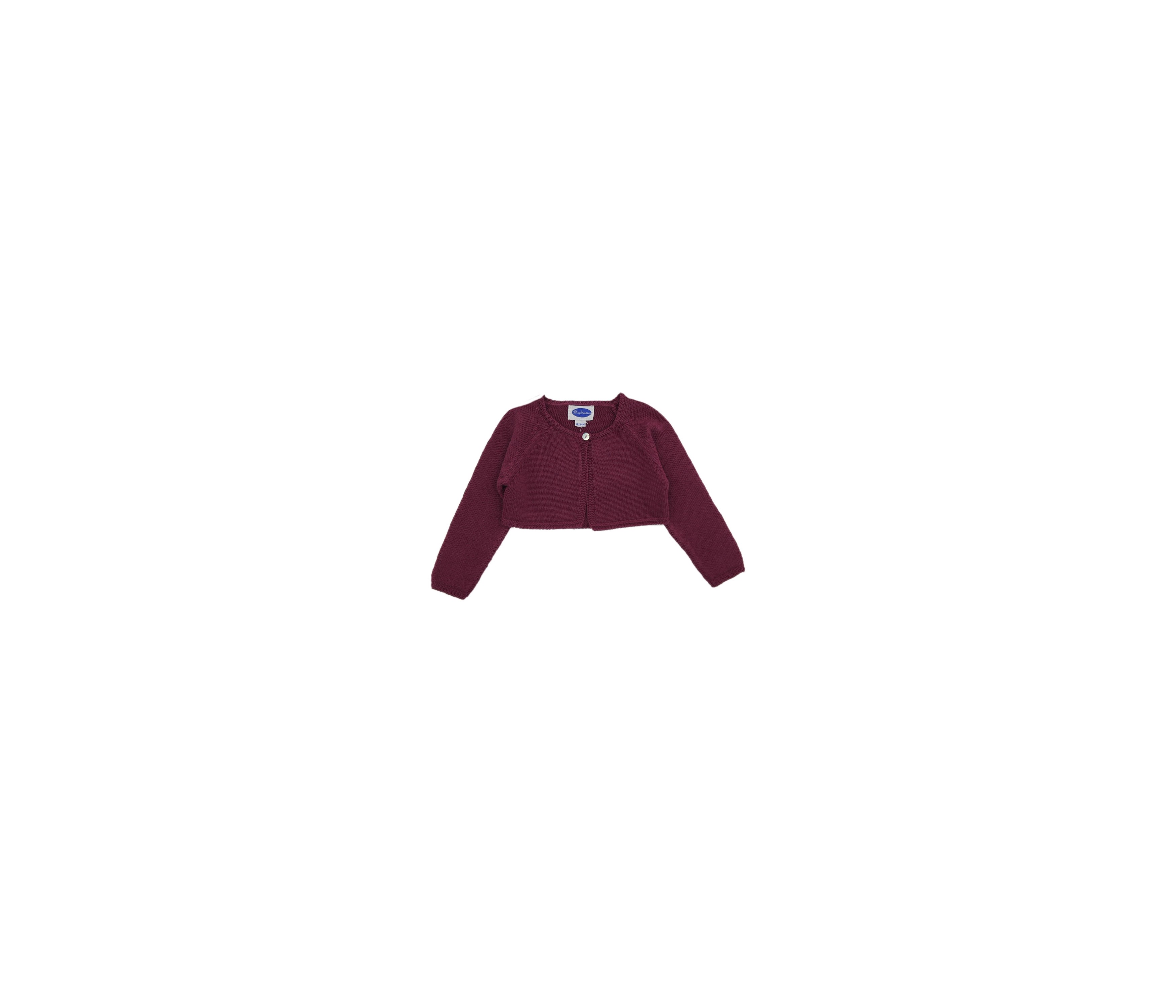 CHAQUETA TORERA BOTÓN BURDEOS