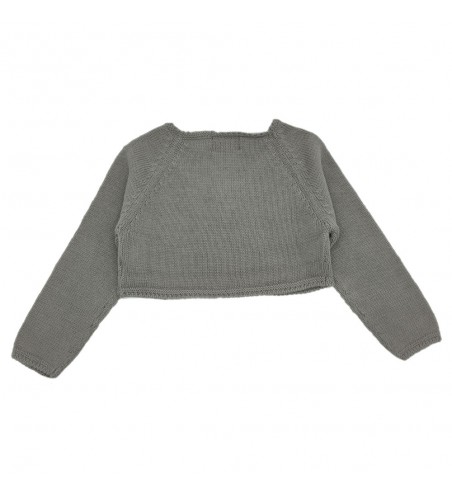 CHAQUETA TORERA BOTÓN GRIS